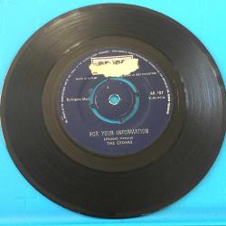 The Cedars / For Your Information - Hide If You Want To Hide / Turkey 1968 / 45'lik / *rock*
