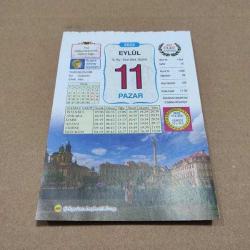 Efemera - 11 eylül 2022 takvim yaprağı (vasıf ülkü takvimi) - kitantik - kitaLog