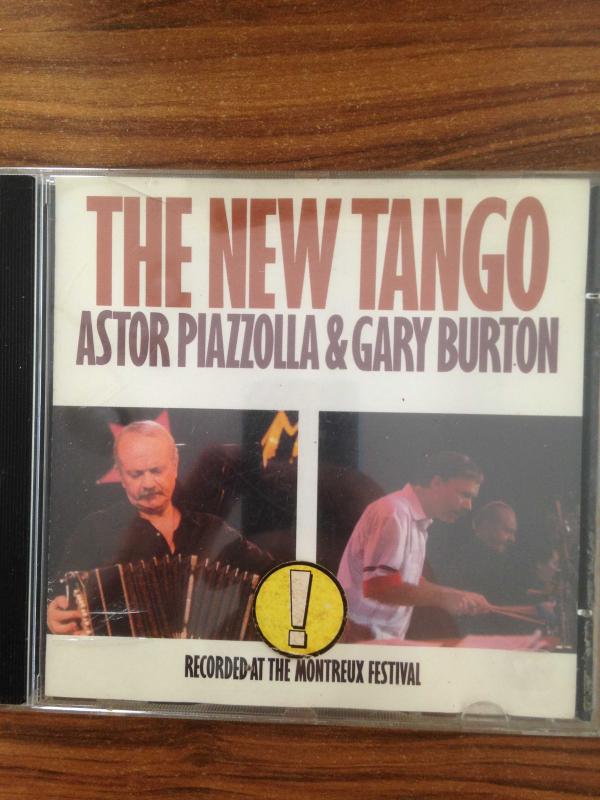 Astor Piazzolla Gary Burton The New Tango CD Efemera