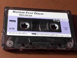 geldiler - mazhar fuat özkan kaset (kartonetsiz) (kasetçalarda denenmiştir) (mfö)