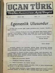 UÇAN TÜRK - Türk Hava Kurumu'nun Aylık Dergisi Sayı: 145 - 156 Arası [Toplam 12 Sayı]