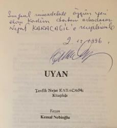 Uyan (Yazarından İmzalı-İthaflı)