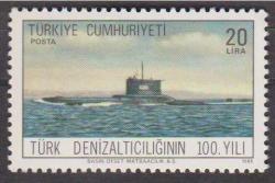 1986 TÜRK DENİZALTICILIĞININ 100.YILI MNH