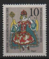1970 WEIHNACHTEN MNH BERLİN ALMANYA