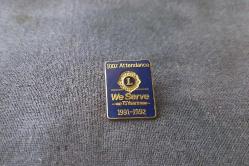 LİONS ROZETİ - MADALYA B7428