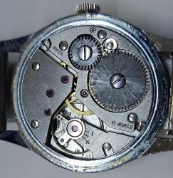 İSVİÇRE ARLON 17 RUBIS MARKA ORİJİNAL HARİKA KURMALI YAYLI KORDON KOL SAATİ HH2BB3