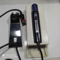 MİK1----GRUNDIG SEHPALI ÇOK TEMİZ MİKROFON