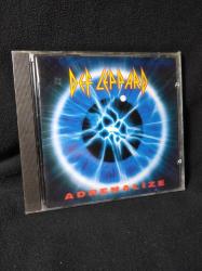 Def Leppard (Sıfır/Jelatinli) - ADRENALIZE (USA EDİTİON) Amerika Baskısı ORİJİNAL Jelatini İçinde YENİ/SIFIR/CD (Made in USA)