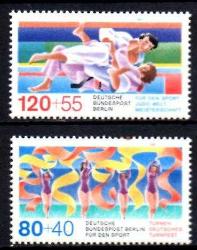 1987 SPORTHİLFE DEUTSCHES TURNFEST BERLİN JUDO WELTMEİSTERSCHAFTEN ESSEN MNH BERLİN ALMANYA