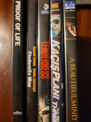 Russel Crowe Filmleri: A Beautiful Mind (Akıl Oyunları), Kaçış Planı ( The Next Three Days), Tenderness (Katilin Peşinde), Cinderalla Man, Proof of Life