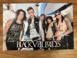 Avenged Sevenfold & Black Veil Brides / lamine kaplı A3 ebadında poster