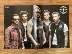 Avenged Sevenfold & Black Veil Brides / lamine kaplı A3 ebadında poster