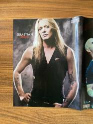 Jonathan Davis (Korn) & Sebastian Bach / Scott Ian Anthrax / lamine kaplı A3 ebadında poster