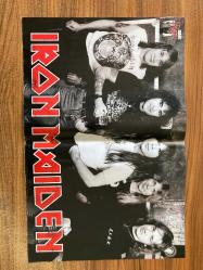 Iron Maiden & Opeth / Rage Against The Machine / lamine kaplı A3 ebadında poster