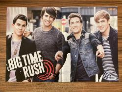 Big Time Rush & Ramones Poster