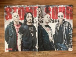 Selena Gomes & Stone Sour / lamine kaplı A3 ebadında poster