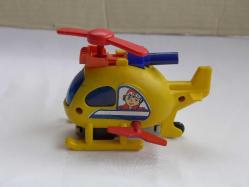 Vintage Sovyet Rus Oyuncak Kurmalı Helikopter - Sovyet Rusya Antika Koleksiyon Oyuncak