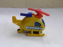 Vintage Sovyet Rus Oyuncak Kurmalı Helikopter - Sovyet Rusya Antika Koleksiyon Oyuncak