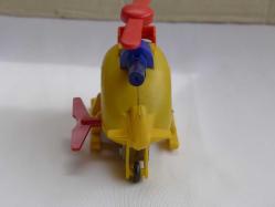 Vintage Sovyet Rus Oyuncak Kurmalı Helikopter - Sovyet Rusya Antika Koleksiyon Oyuncak