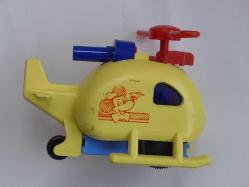 Vintage Sovyet Rus Oyuncak Mickey Mouse Kurmalı Helikopter - Sovyet Rusya Antika Koleksiyon Oyuncak