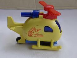 Vintage Sovyet Rus Oyuncak Mickey Mouse Kurmalı Helikopter - Sovyet Rusya Antika Koleksiyon Oyuncak