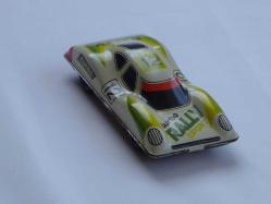 Antika Teneke Oyuncak Yarış Arabası