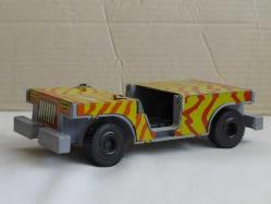 Vintage Sovyet Rus Teneke Jeep, Antika Oyuncak, Eski Teneke Oyuncak