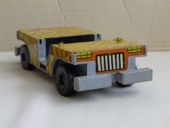 Vintage Sovyet Rus Teneke Jeep, Antika Oyuncak, Eski Teneke Oyuncak