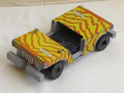 Vintage Sovyet Rus Teneke Jeep, Antika Oyuncak, Eski Teneke Oyuncak