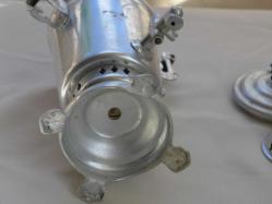 Vintage Rus Mini Semaver, Dekorluk Eski Biblo Rus Semaver