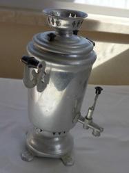 Vintage Rus Mini Semaver, Dekorluk Eski Biblo Rus Semaver