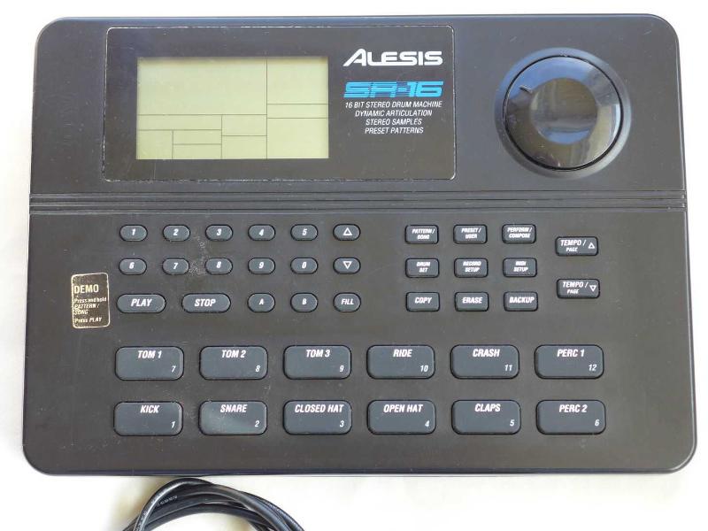 Alesis sr16 deals drum machine