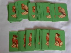 Vintage Pin Up İskambil Kağıtları - Pin Up 2 Deste Oyun Kartı