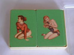 Vintage Pin Up İskambil Kağıtları - Pin Up 2 Deste Oyun Kartı