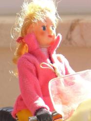 Antika Teneke Oyuncak Motosiklet