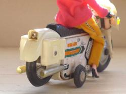 Antika Teneke Oyuncak Motosiklet