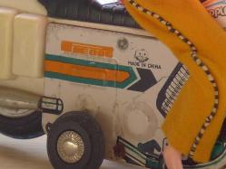 Antika Teneke Oyuncak Motosiklet