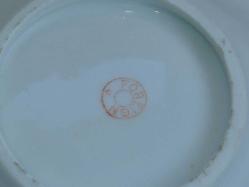 Vintage Fragonard Desen 2 Adet Porselen Kase