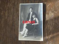 Arkası Osmanlıca Yazılı Aile Fotoğrafı