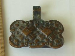 Antika Osmanlı Dönemi Bronz Kemer Tokası