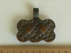 Antika Osmanlı Dönemi Bronz Kemer Tokası