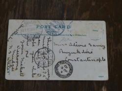 Avustralya İstanbul 1910 Postadan Geçmiş Kartpostal