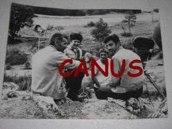 FEYZİ TUNA Film Setinde - Yeşilçam Sinema Fotoğraf