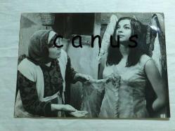 'BİTMEYEN YOL' FİLMİNDE ALİYE RONA -SELMA GÜNERİ Yeşilçam Sinema Fotoğraf