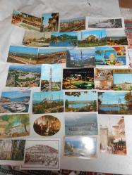 İSTANBUL KARTPOSTAL LOTU 280 ÇEŞİT 2.EL ÇOĞU KULLANILMAMIŞ+ücretsiz kargo