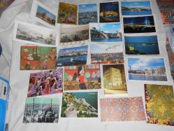 İSTANBUL KARTPOSTAL LOTU 280 ÇEŞİT 2.EL ÇOĞU KULLANILMAMIŞ+ücretsiz kargo