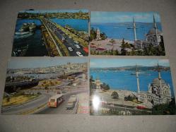 İSTANBUL KARTPOSTAL LOTU 280 ÇEŞİT 2.EL ÇOĞU KULLANILMAMIŞ+ücretsiz kargo