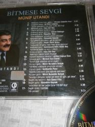 MÜNİP UTANDI BİTMESE SEVGİ MÜZİK CD ÇİZİKSİZ