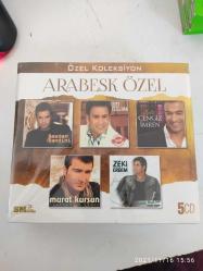 ARABESK ÖZEL KOLEKSİYON 5 CD SIFIR PAKETLİ CD MÜZİK CD ( CD 7125 )