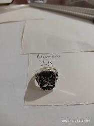 ZÜLFİKAR TASARIM GÜMÜŞ KAPLAMA SIFIR 19 NUMARA ERKEK YÜZÜK